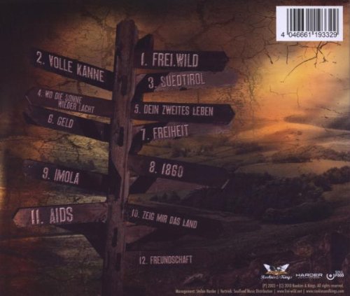 洋楽 Frei.Wild Wo die Sonne wieder lacht Amazon.com: Wo Die Sonne Wieder Lacht : Frei.Wild: CDs & Vinyl